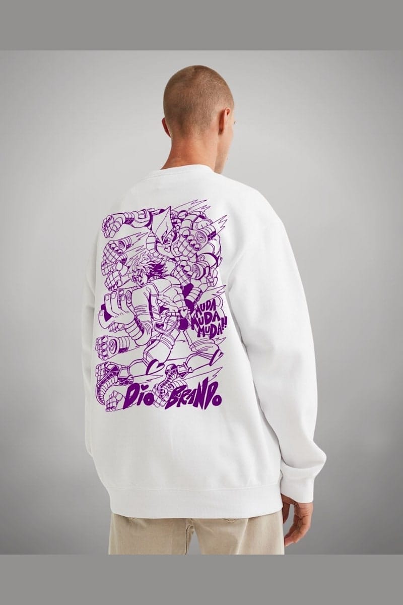 FANSARMY Dio Brando Jojo's Oversized Sweatshirt