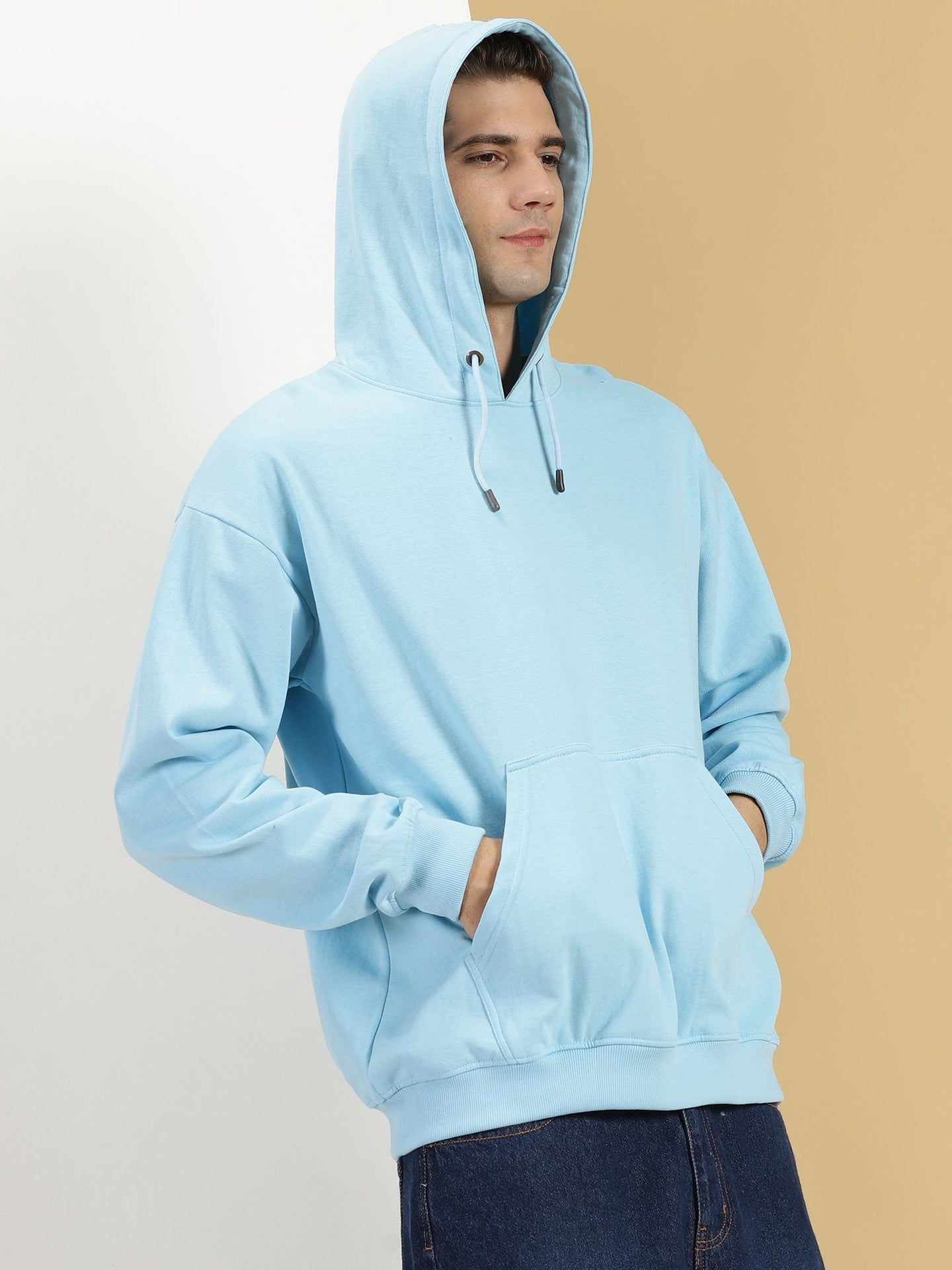 Fansarmy Ice Blue Oversized Hoodie