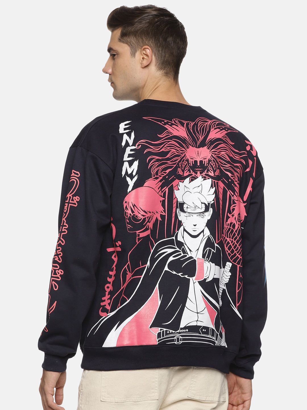 Fansarmy The God Killer Boruto Oversized Sweatshirt