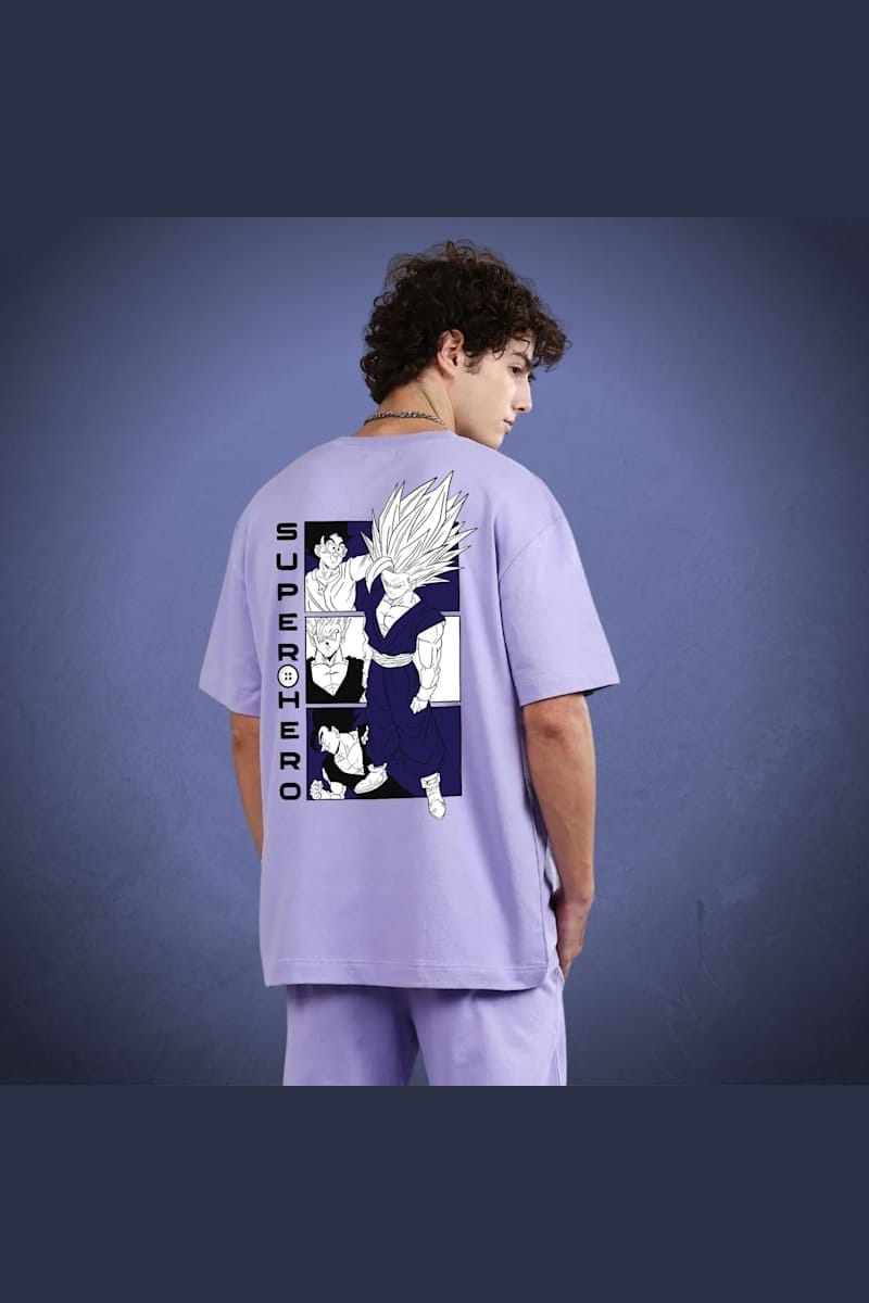 FANSARMY Beast Gohan Oversized Anime T shirt