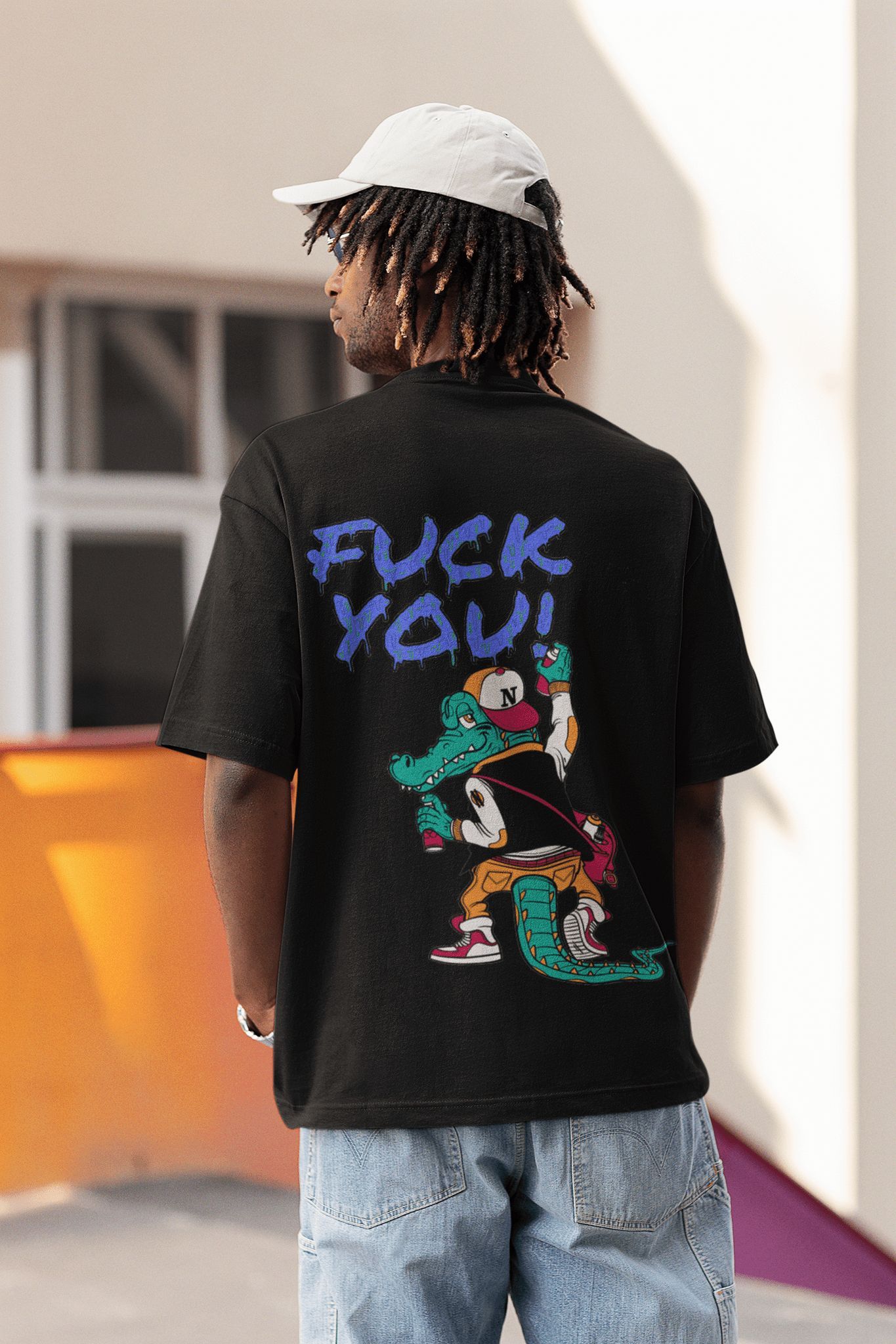 AILLING ARCH-F^CK YOU 🖕 Unisex Oversized T-Shirts