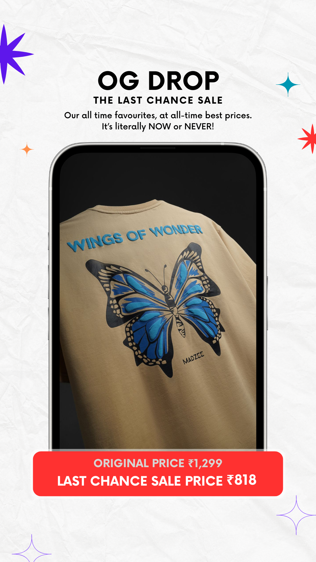 BUTTERFLY WINGS OF WONDER T - Shirt