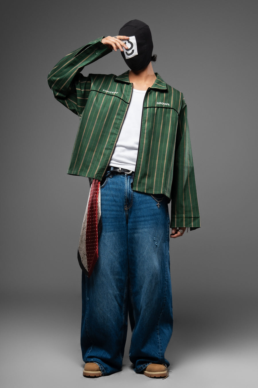 Glitch in Green Overshirt