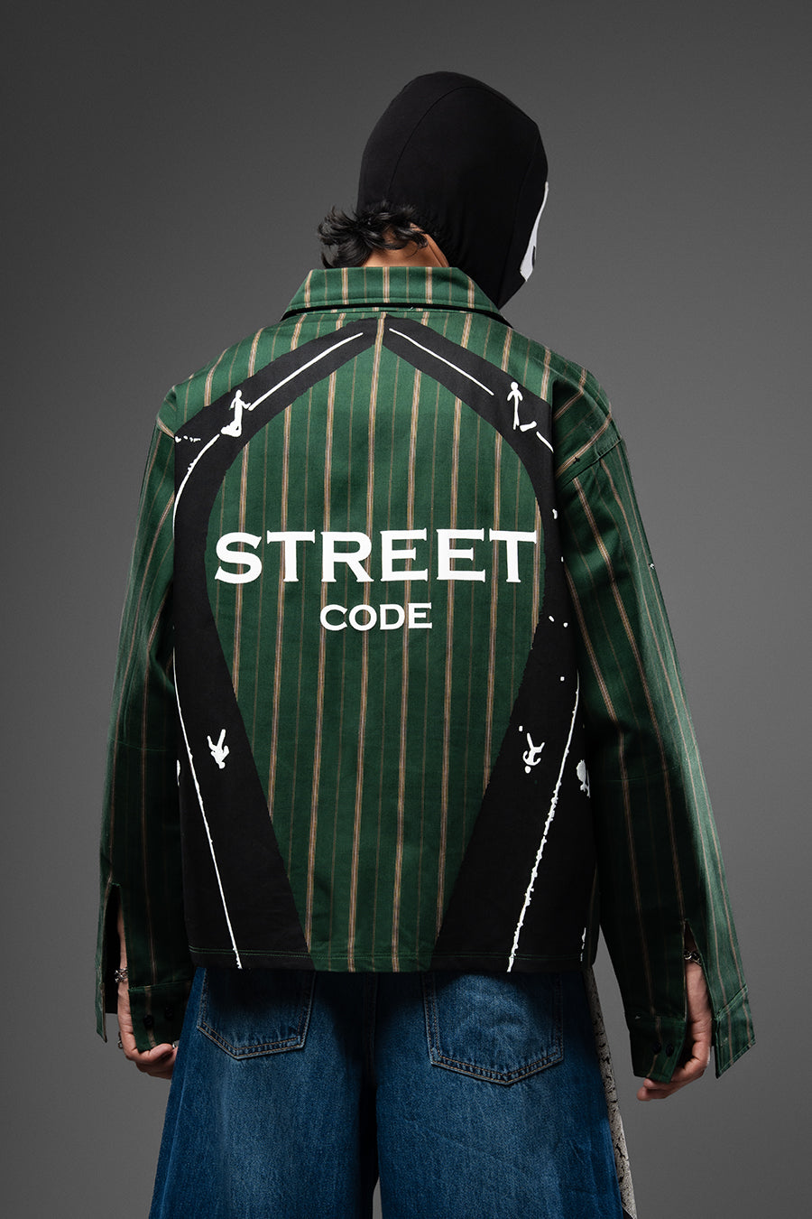 Glitch in Green Overshirt
