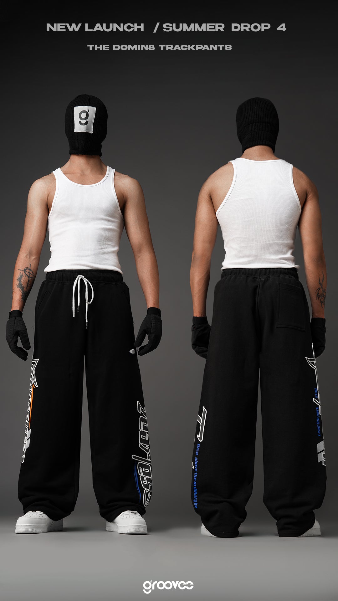 The Domin8 Trackpants