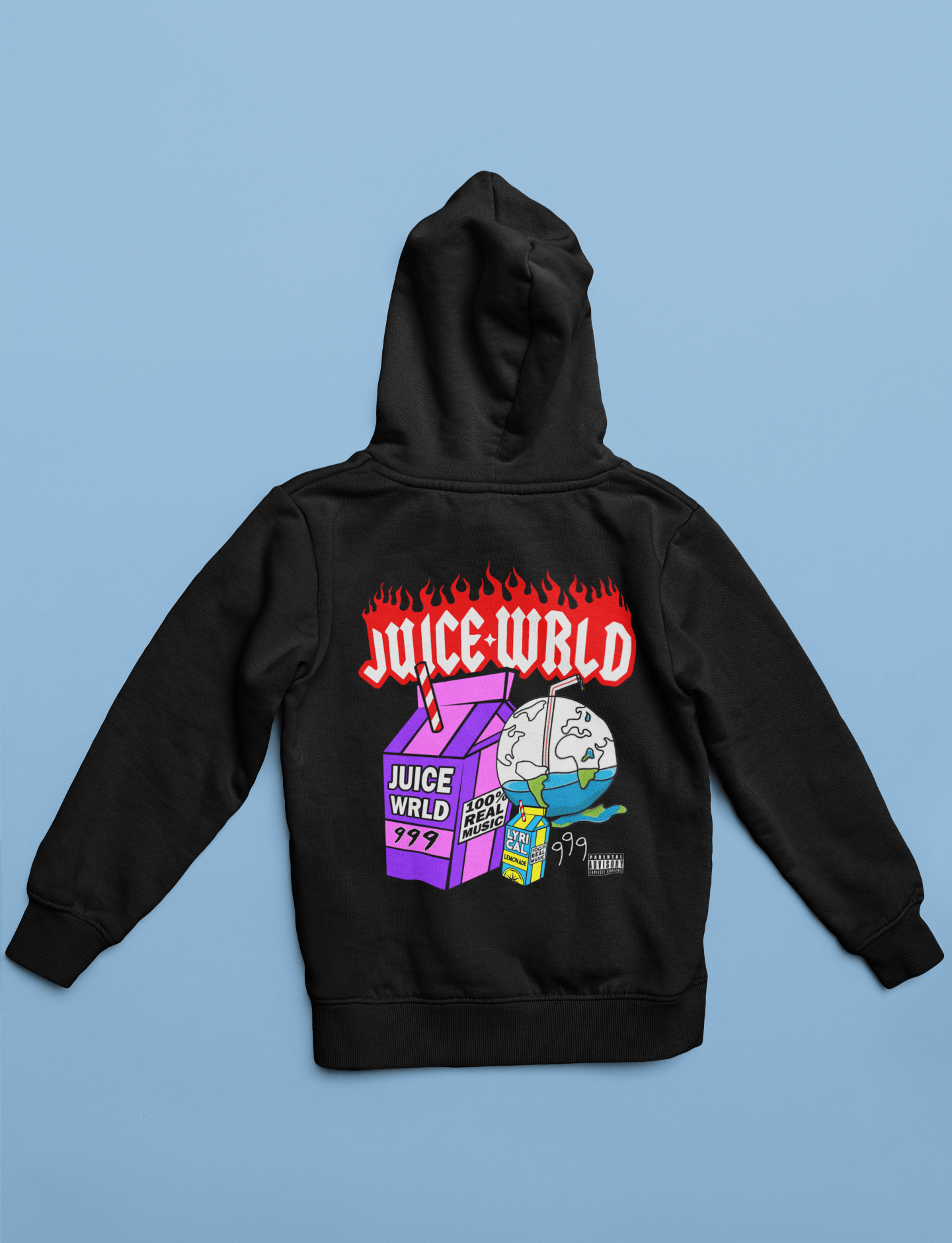 AILLING ARCH-"Juice Wrld" Unisex Graphic Hoodie (Black)