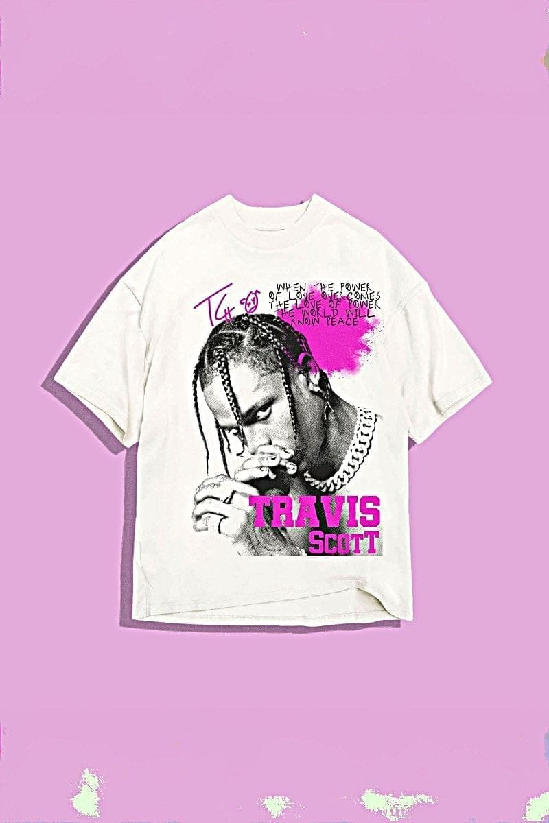 AILLING ARCH-Travis Scott Unisex Oversized T shirt