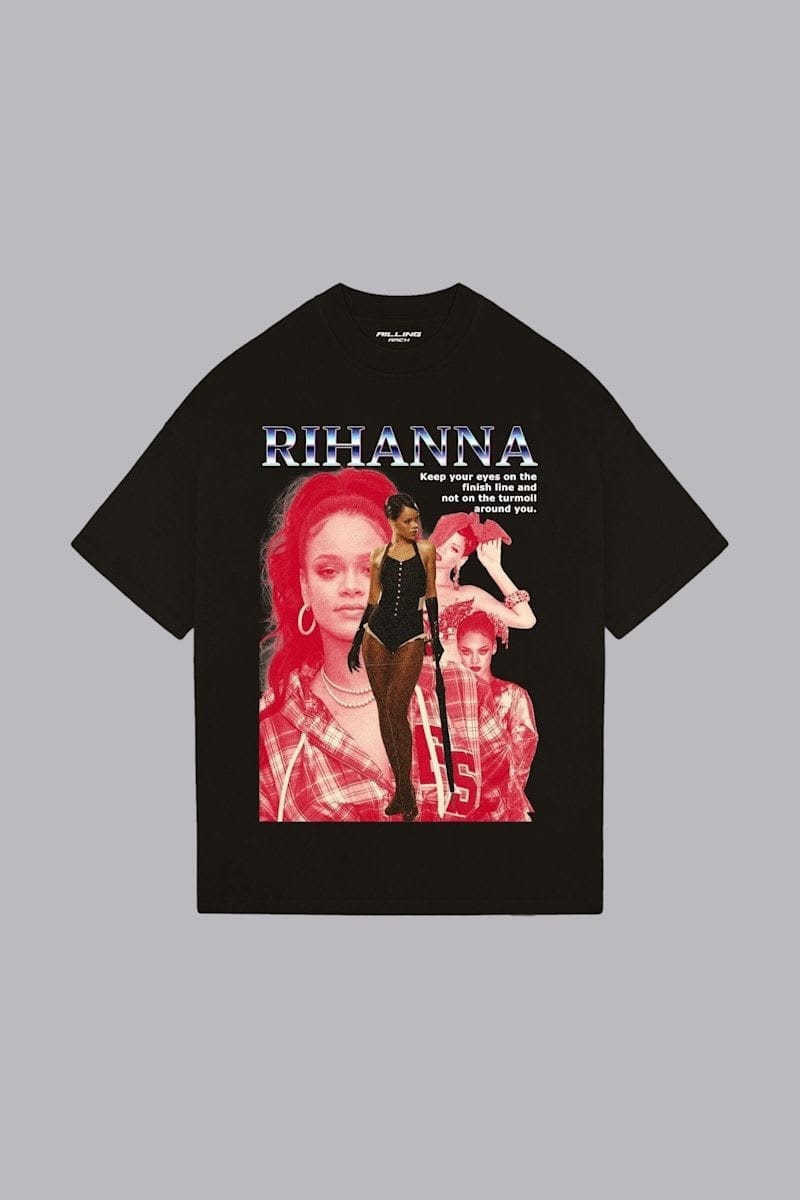 AILLING ARCH-Rihana Tee Unisex Oversized T-Shirts