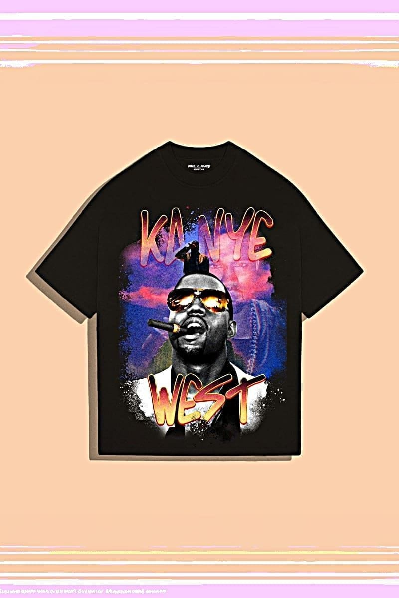 AILLING ARCH-Kanye West Tee Unisex Oversized T-Shirts