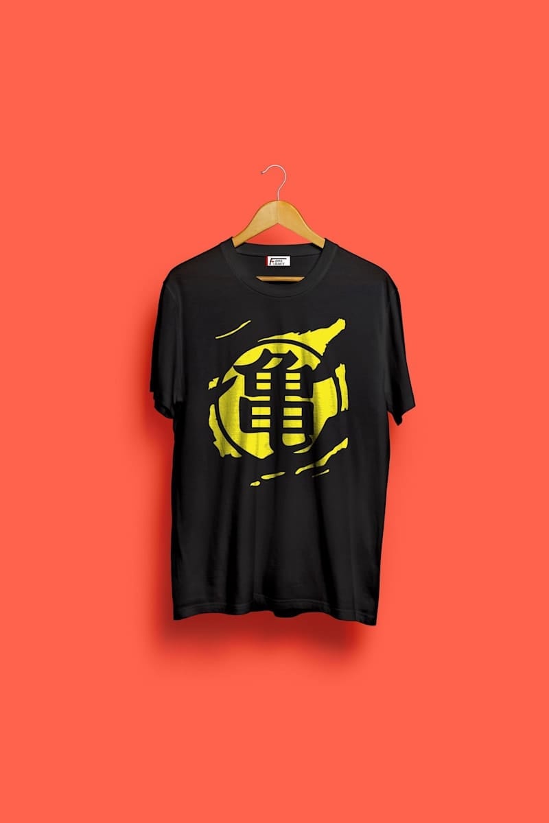 FANSARMY Goku Kanji Black T-shirt