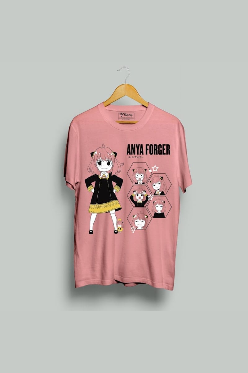 FANSARMY Anya Spy X Family Anime T-shirt