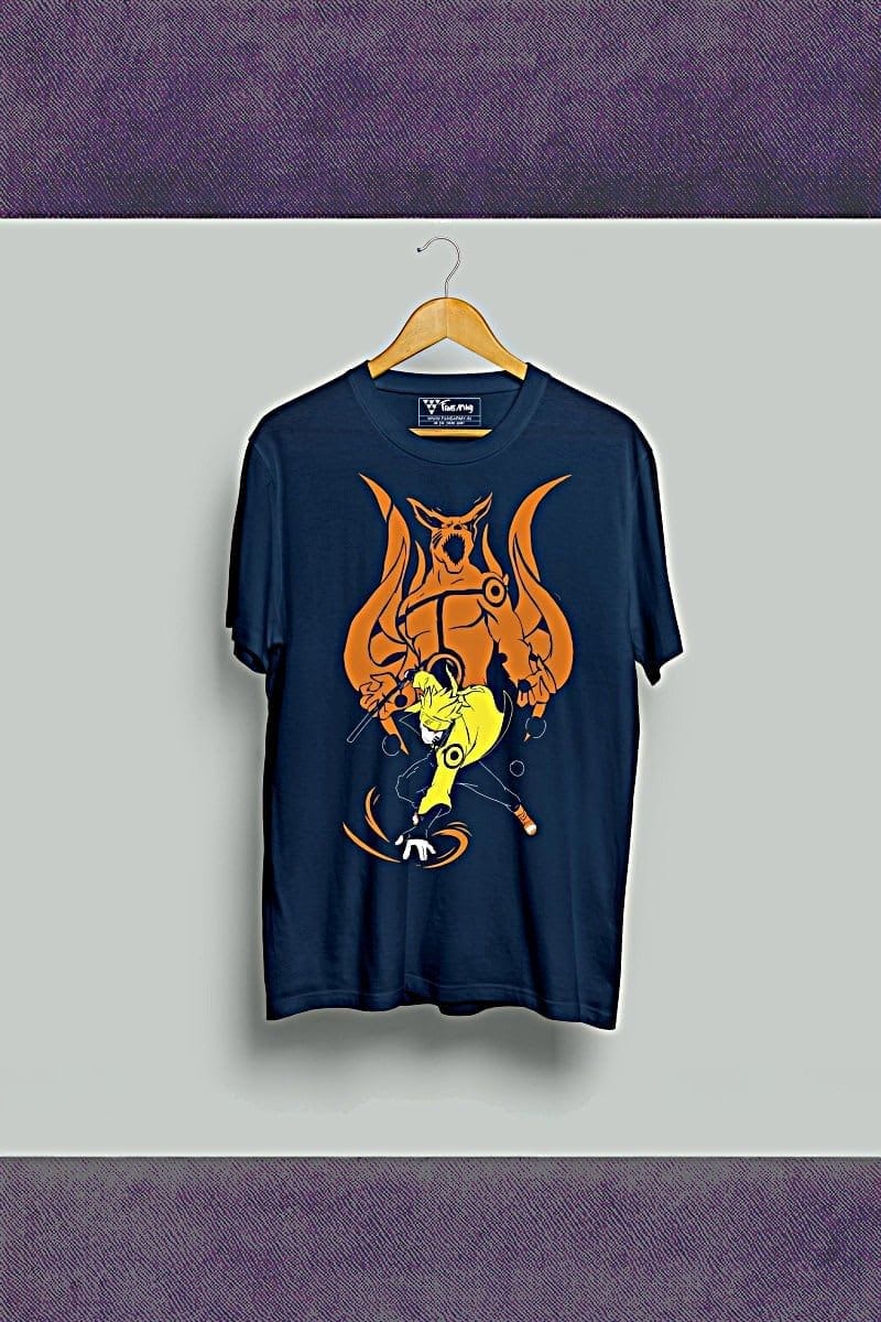 FANSARMY Naruto X Kurama T-shirt
