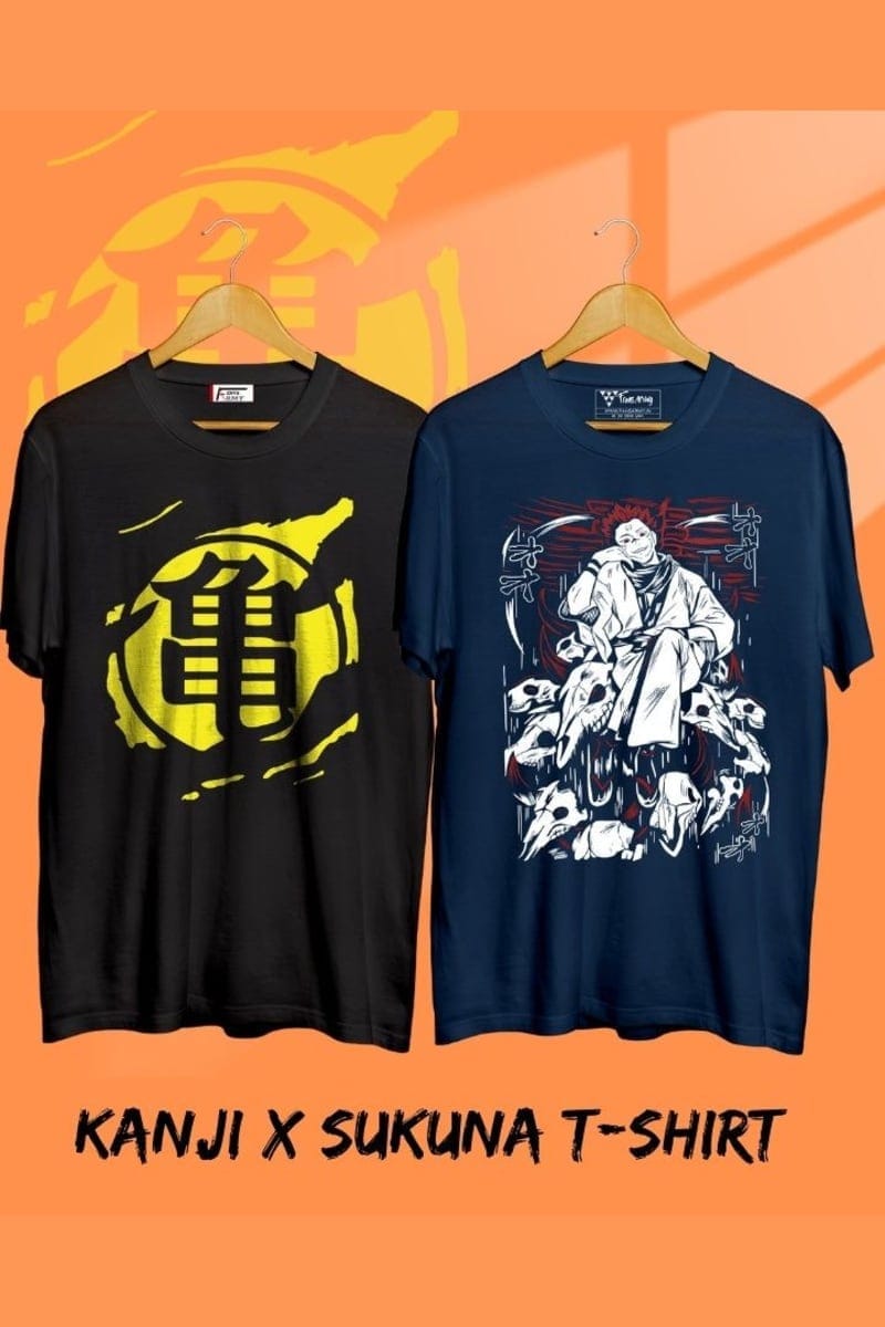 FANSARMY Kanji X Ryomen T-shirt Combo