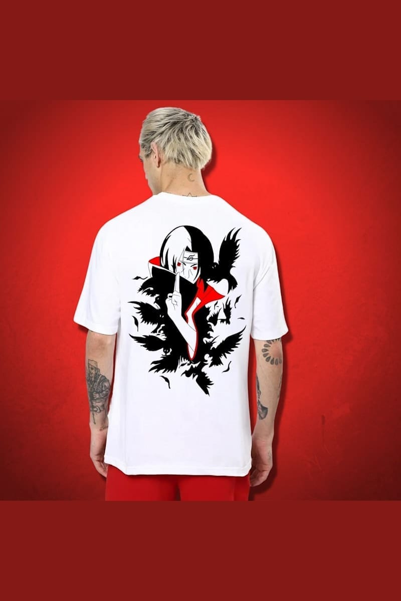 FANSARMY Itachi Uchiha Oversize Anime T-shirt