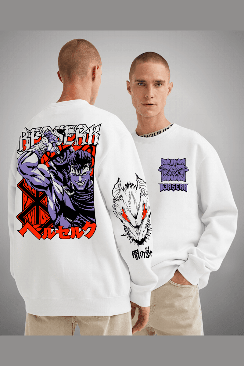 FANSARMY Berserk Oversize Sweatshirt