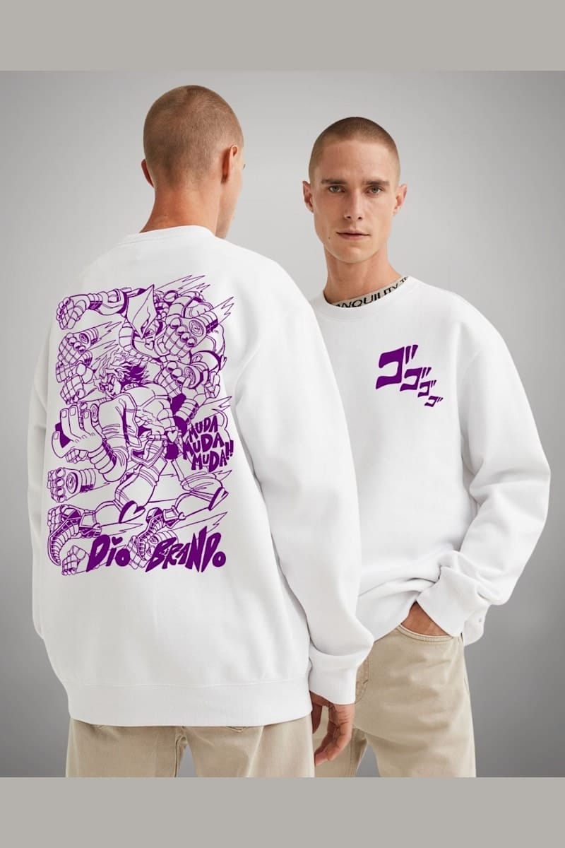FANSARMY Dio Brando Jojo's Oversized Sweatshirt