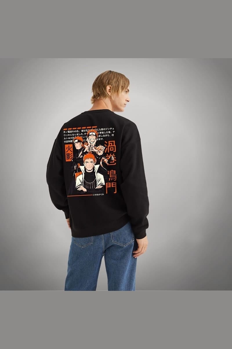 FANSARMY Naruto Oversize Sweatshirt