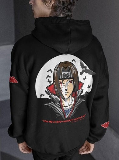 OUTLINED ITACHI HOODIE