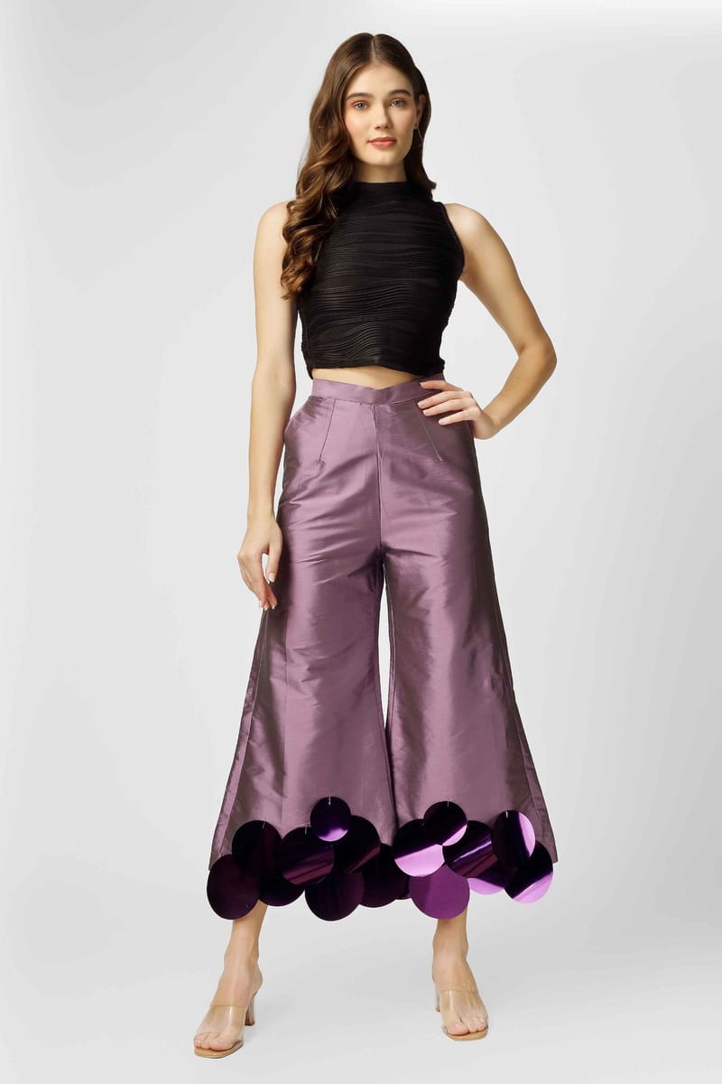 SHAPES and DRAPES Lilac Celestial Culottes