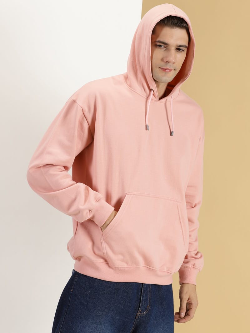 Fansarmy Candy Pink Oversized Hoodie