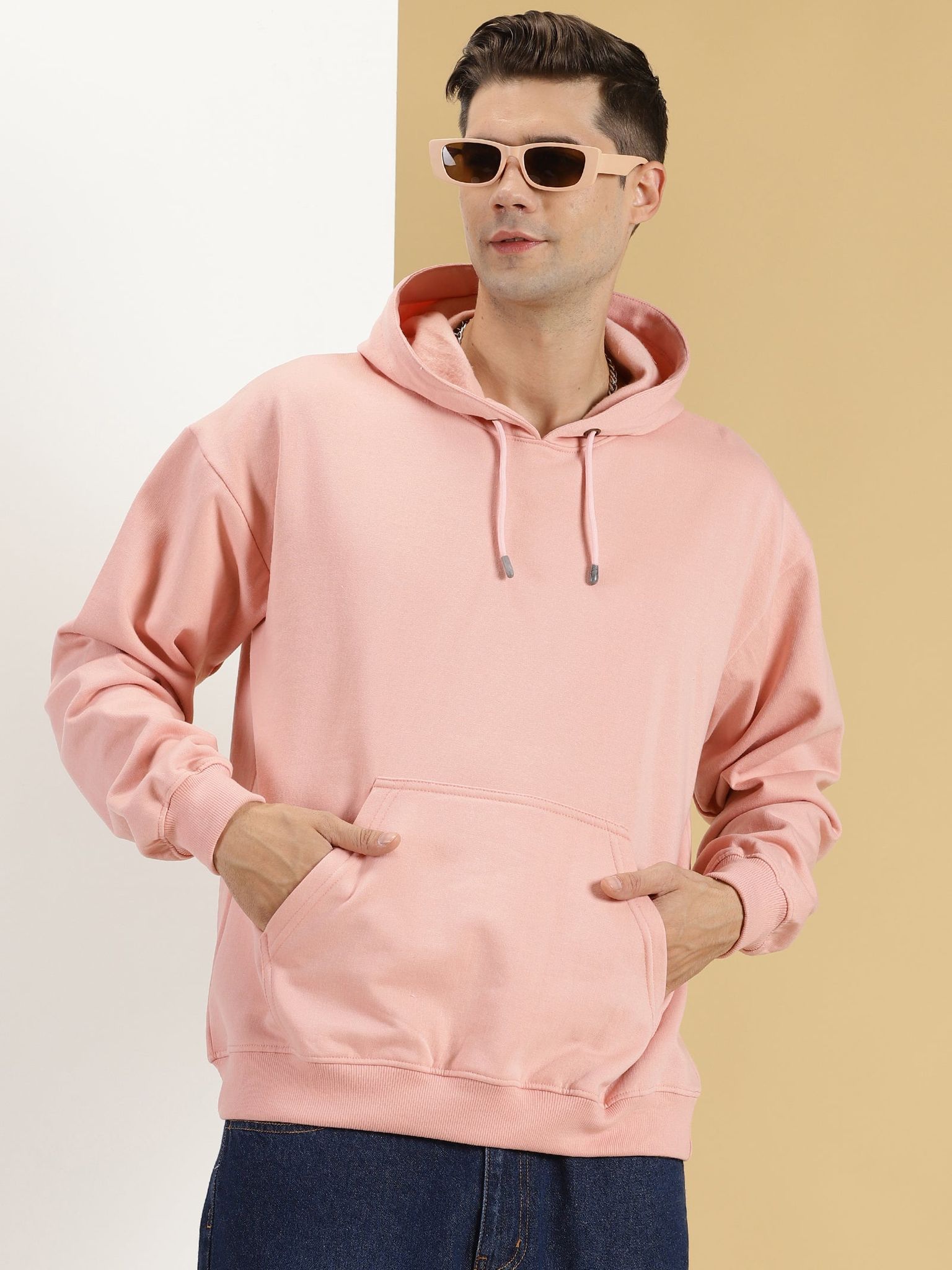 Fansarmy Candy Pink Oversized Hoodie